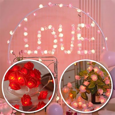 LED-Rosenlichterkette (2m) | LUMEROSE