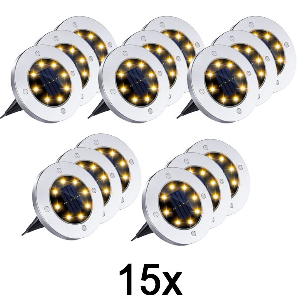 5x Solar-Bodenleuchten für den Außenbereich (3 Stück) | LUMIGARD