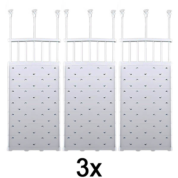 3x Erweiterbares Lager-Regal | SHELFEXPEND