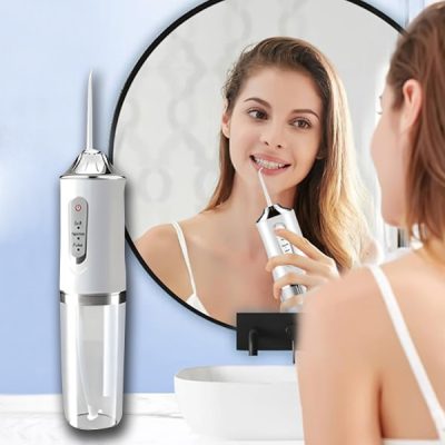 Kabelloser Munddusche - 4 Aufsätze, USB wiederaufladbar | TOOTHCLEANSO